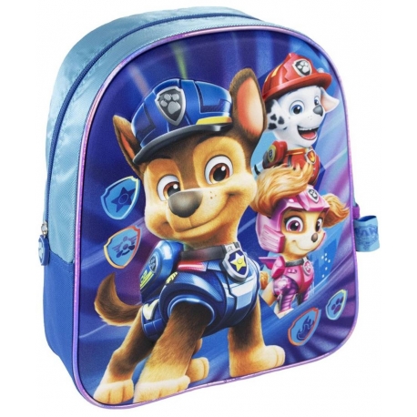 Vaikiška kuprinė Paw Patrol (3D efektas) su kišenėle