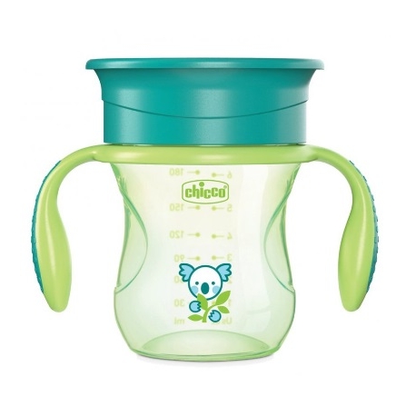 Gertuvė - puodelis Chicco 360°  (talpa - 200 ml.)